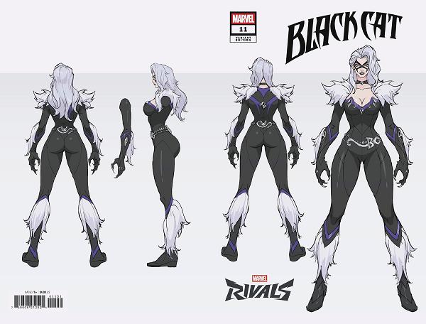 Black Cat #11 NETEASE GAMES MARVEL RIVALS WRAPAROUND VARIANT cover