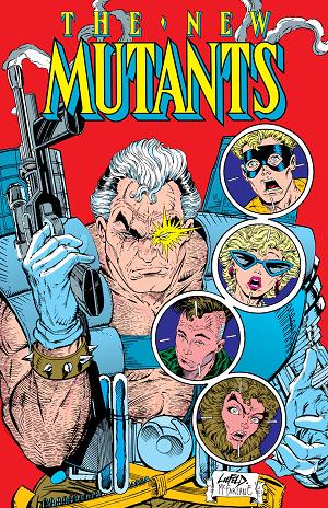 New Mutants Omnibus Vol. 4 Rob Liefeld Cable Cover