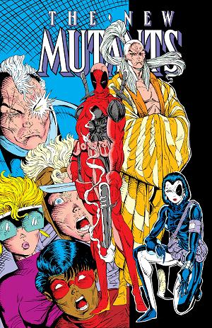 New Mutants Omnibus Vol. 4 Rob Liefeld Deadpool Cover