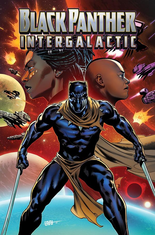 Black Panther: Intergalactic cover by CAFU