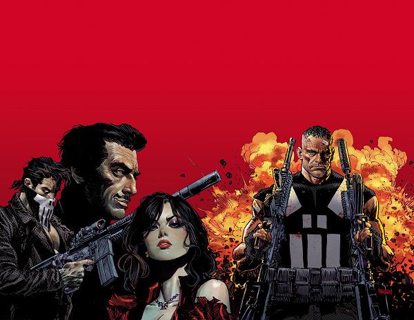 Marvel Knights: Punisher cover by Dan Panosian