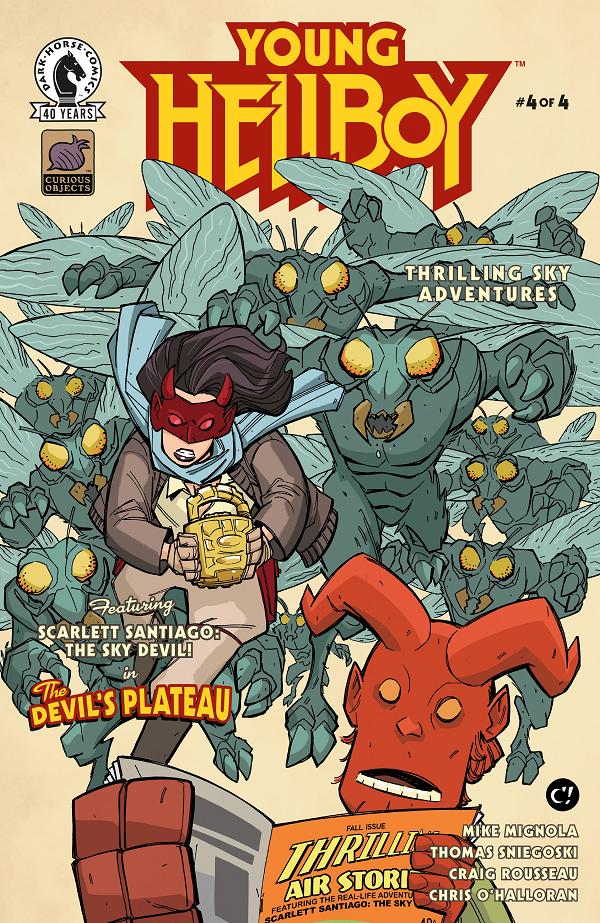 Young Hellboy: Thrilling Sky Adventures (Cvr A) (Craig Rousseau) #4 cover