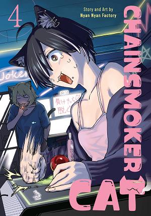 Chainsmoker Cat Vol. 4 cover