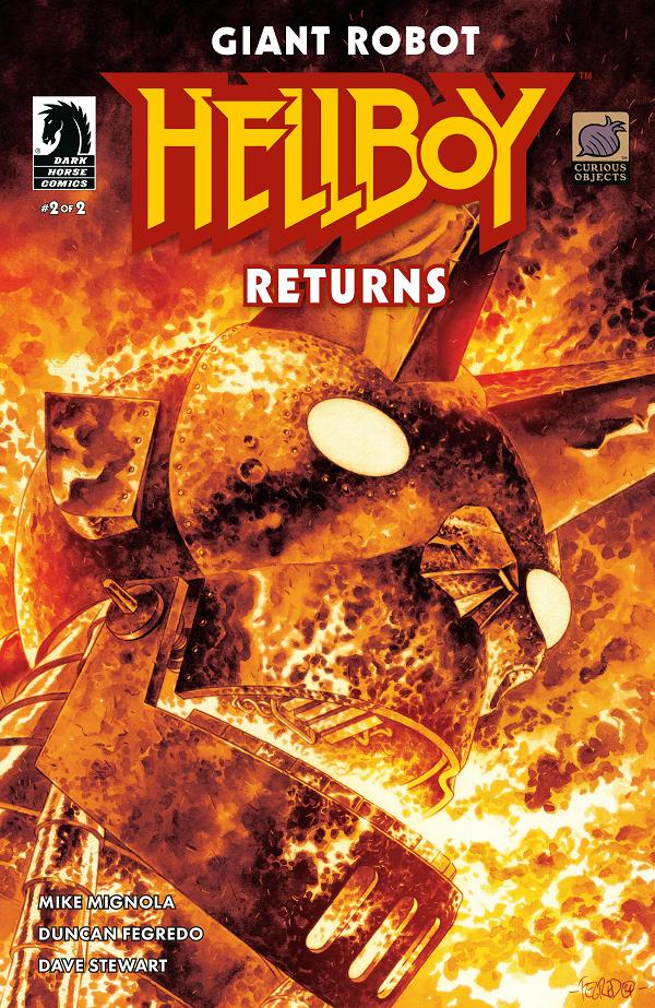 Giant Robot Hellboy Returns (Cvr A) (Duncan Fegredo) #2 cover