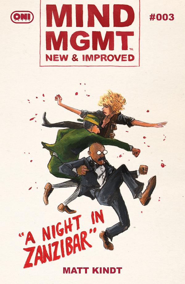 Mind Mgmt New & Improved Cvr A Matt Kindt #3 cover by Matt Kindt
