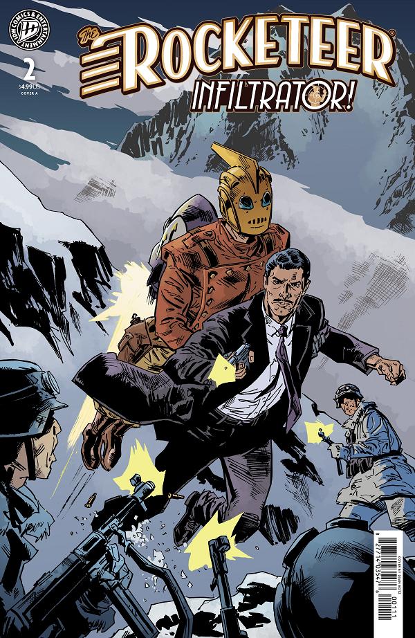 The Rocketeer: Infiltrator! Cover A (Kotz) #2 cover by Dean Kotz
