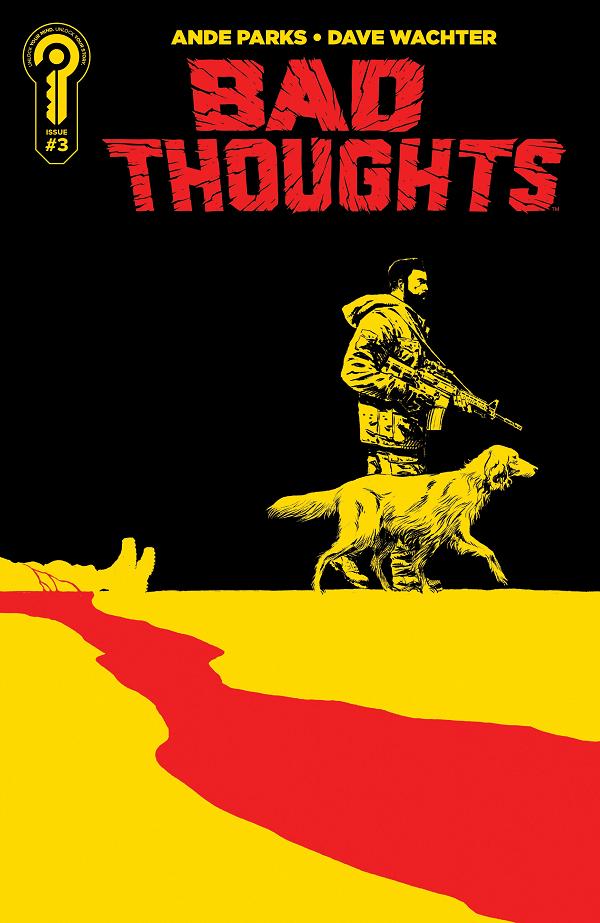 Bad Thoughts Cover A Dave Wachter #3 cover by Dave Wachter