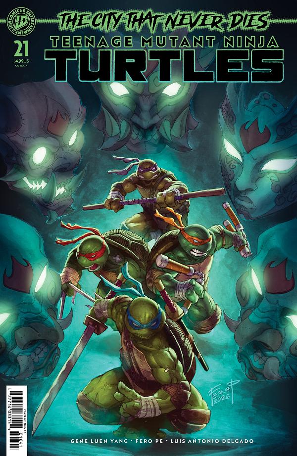 Teenage Mutant Ninja Turtles Cover A (Pe) #21 cover by Fero Pe