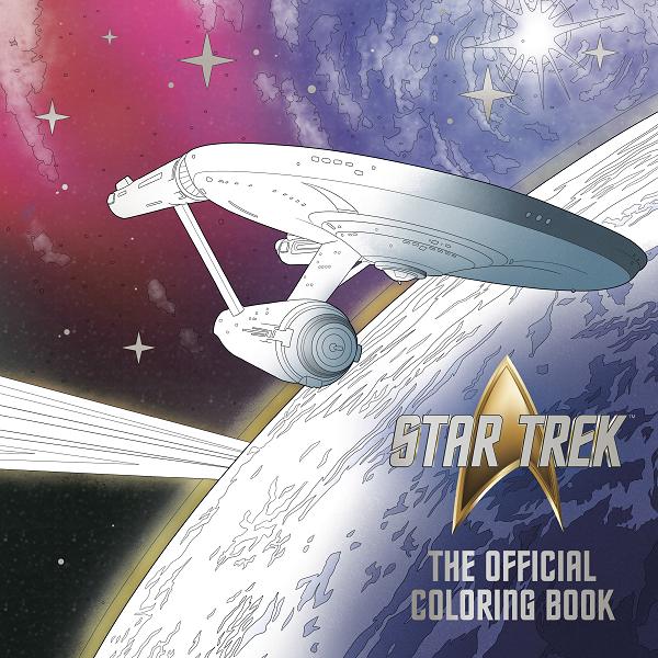 Star Trek: The Official Coloring Book #1 cover