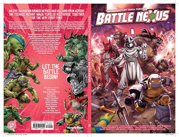 Teenage Mutant Ninja Turtles: Battle Nexus cover