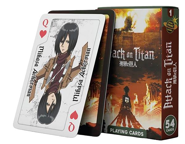 Attack On Titan - Playing Cards #1 cover
