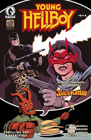 Young Hellboy: Thrilling Sky Adventures (Cvr A) (Craig Rousseau) #4 cover