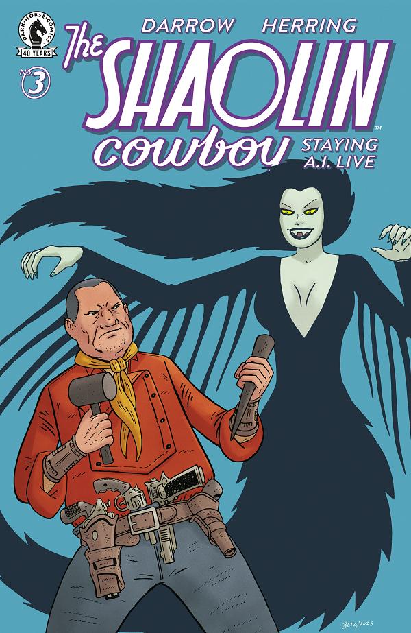 Shaolin Cowboy: Staying A.i.live (Cvr A) (Geof Darrow) #3 variant cover by Gilbert Hernandez