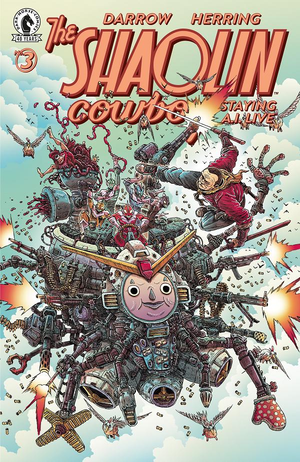 Shaolin Cowboy: Staying A.i.live (Cvr A) (Geof Darrow) #3 cover