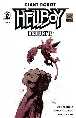Giant Robot Hellboy Returns (Cvr A) (Duncan Fegredo) #2 cover