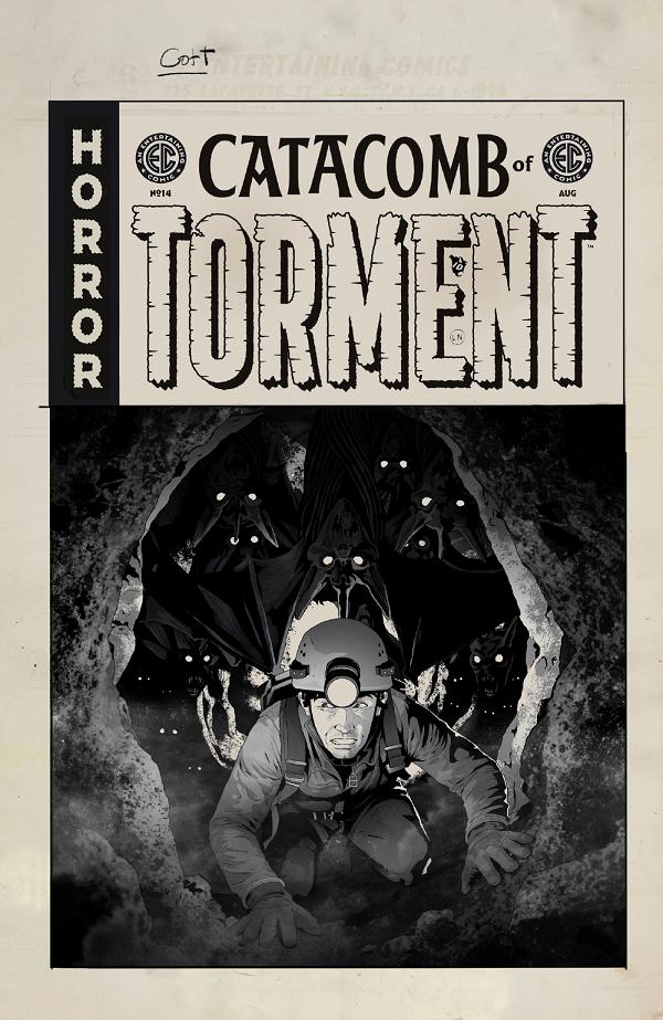 Ec Catacomb Of Torment Cvr A Oliver Dominguez #14 variant cover by Danny Luckert