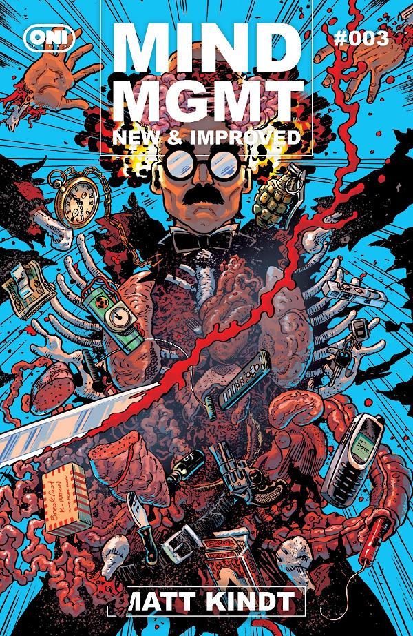 Mind Mgmt New & Improved Cvr A Matt Kindt #3 variant cover by David Lapham