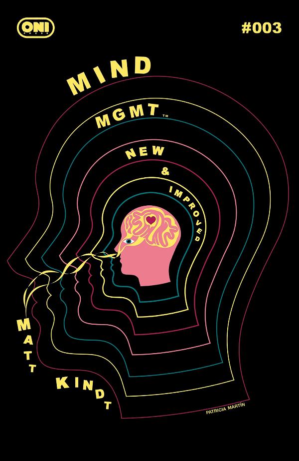 Mind Mgmt New & Improved Cvr A Matt Kindt #3 variant cover by Patricia Martin