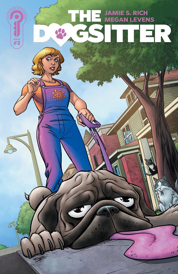 The Dogsitter Cover A Megan Levens #3 variant cover by Mike Norton