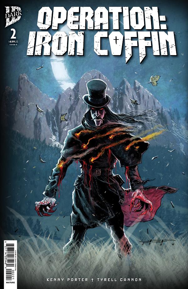 Operation: Iron Coffin Cover A (Cannon) #2 variant cover by Juan Ferreyra