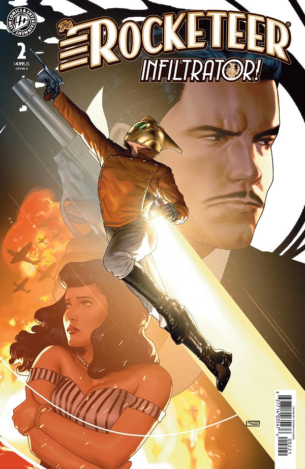 The Rocketeer: Infiltrator! Cover A (Kotz) #2 variant cover by Taurin Clarke