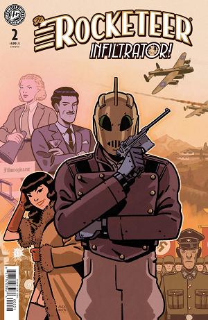 The Rocketeer: Infiltrator! Cover A (Kotz) #2 Variant RI (10) (Nieto) [1:10] cover