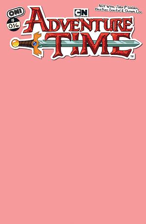 Adventure Time (2025) Cvr A Nick Winn #16 CVR C BLANK SKETCH VAR cover