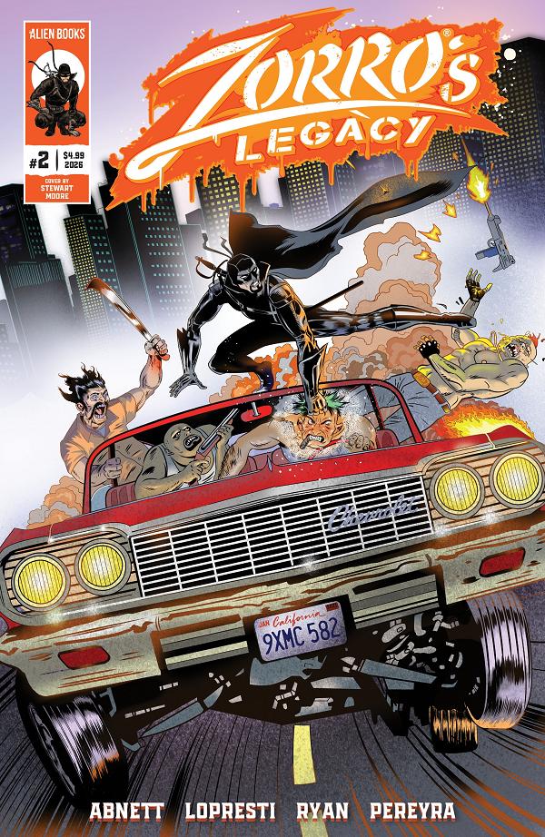 Zorro's Legacy Cover A (Lopresti) #2 variant cover by Stewart Moore