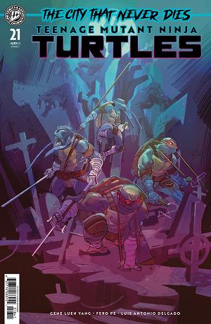 Teenage Mutant Ninja Turtles Cover A (Pe) #21 Variant C (Menheere) cover