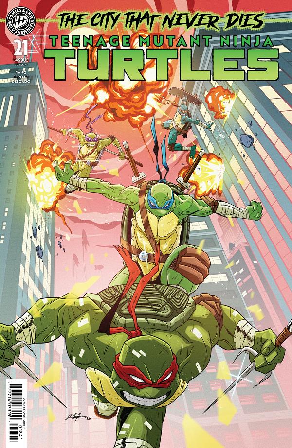 Teenage Mutant Ninja Turtles Cover A (Pe) #21 variant cover by Colm Griffin