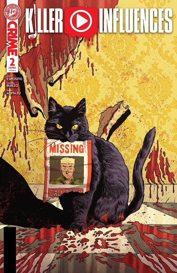 Killer Influences Cover A (Baldeon) #2 variant cover by Valeria Burzo
