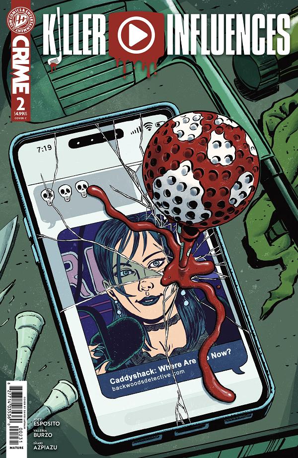 Killer Influences Cover A (Baldeon) #2 variant cover by David Lapham