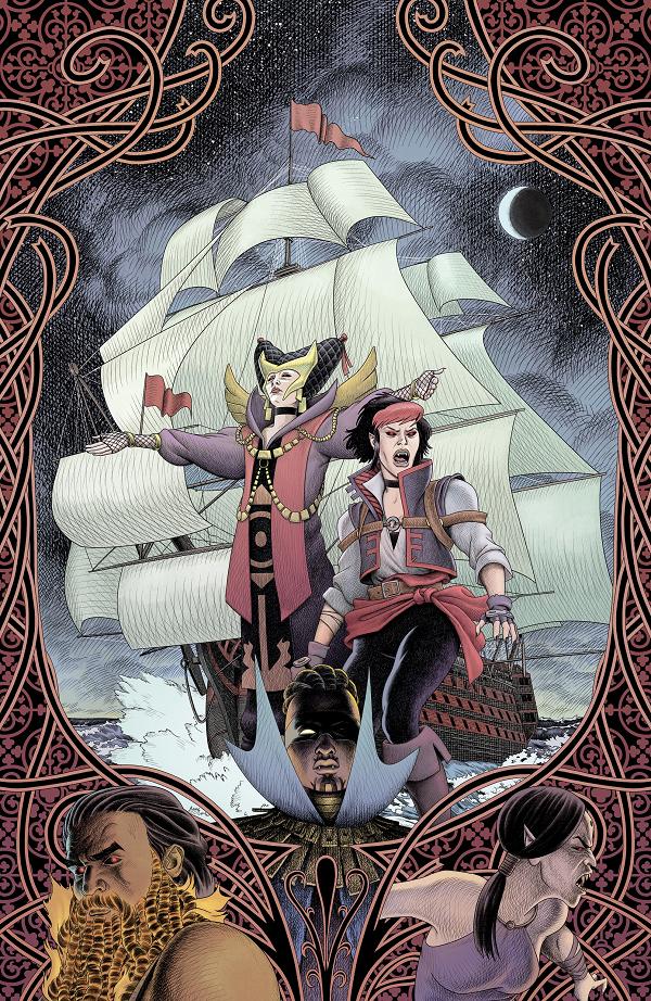 Vampyrates! A Main (Dressed, Pizzari) #2 variant cover by Luca Pizzari