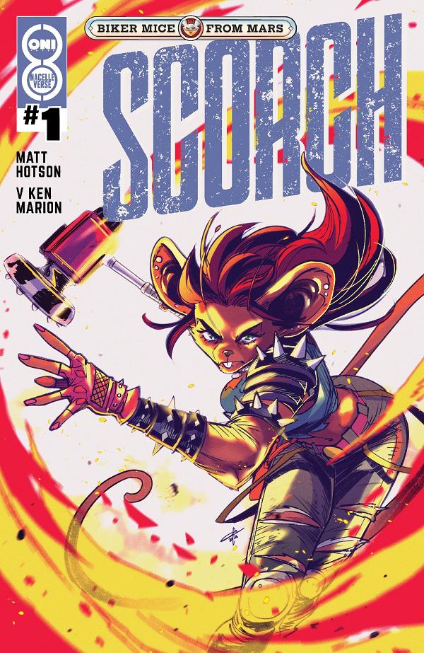 Biker Mice From Mars Scorch Cvr A Tango #1 variant cover by Eleonora Carlini