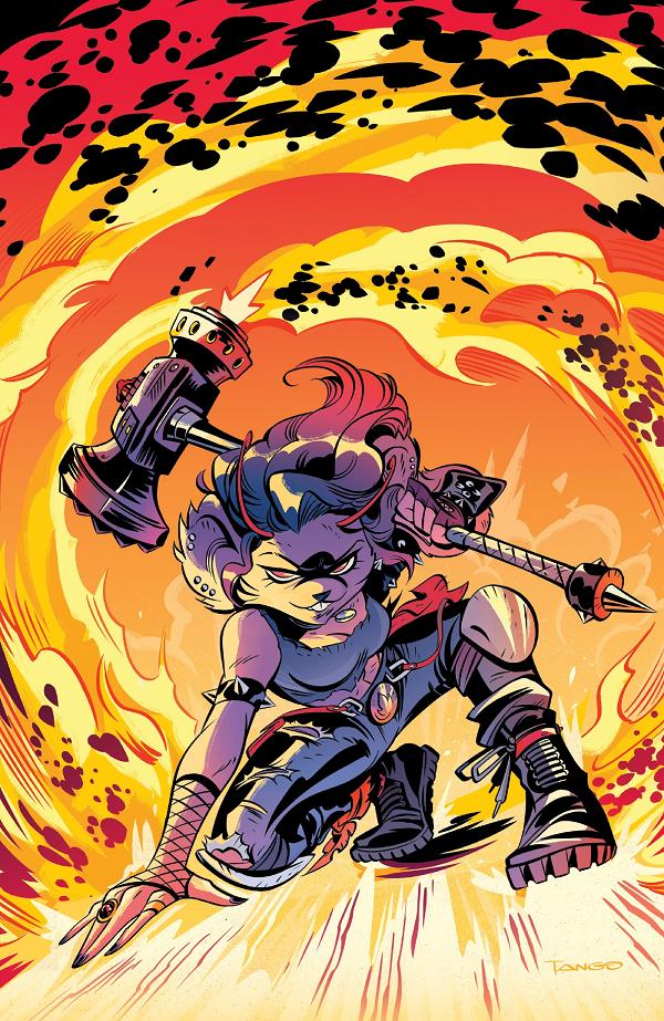 Biker Mice From Mars Scorch Cvr A Tango #1 variant cover by Tango