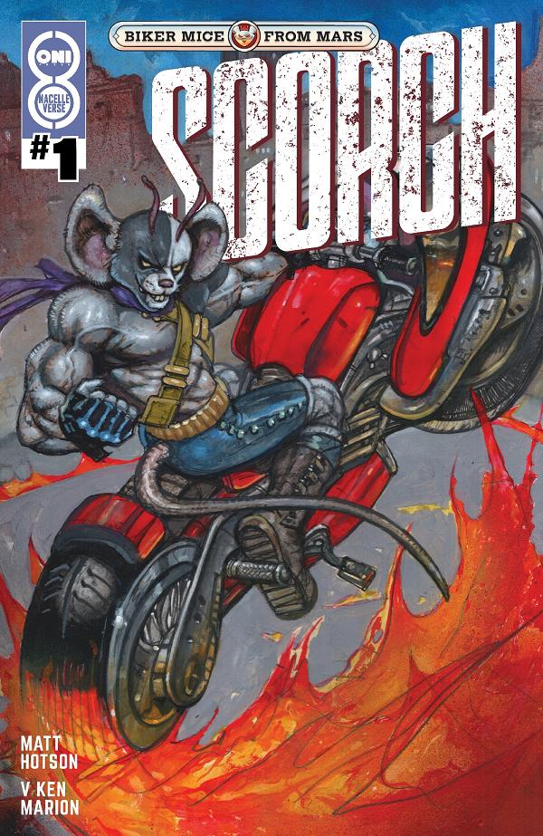 Biker Mice From Mars Scorch Cvr A Tango #1 variant cover by Simon Bisley