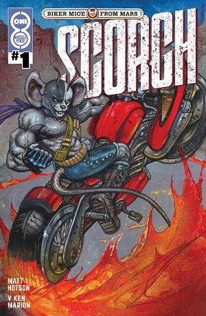 Biker Mice From Mars Scorch Cvr A Tango #1 cover