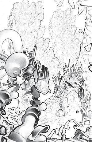 Faceless And The Family Maze Of The Mechanical Aliens Cvr A Matt Lesniewski #2 cover