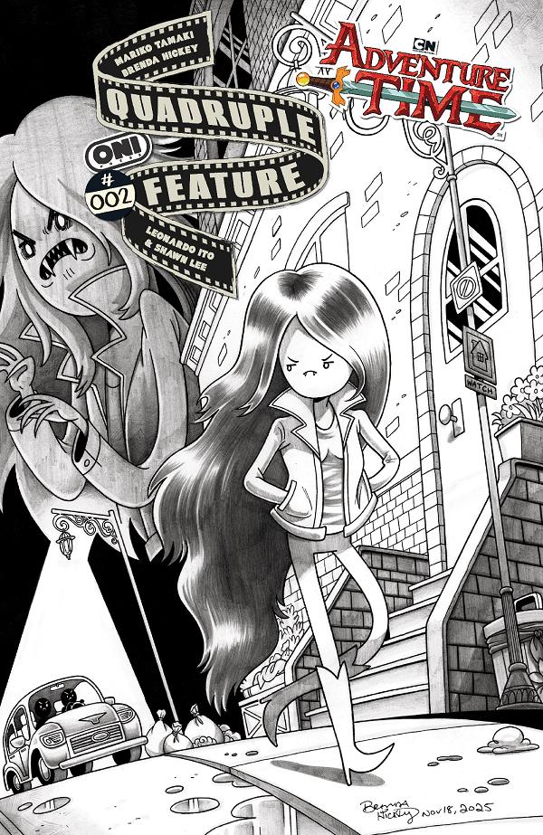 Adventure Time Quadruple Feature Cvr A Brenda Hickey #2 variant cover by Brenda Hickey