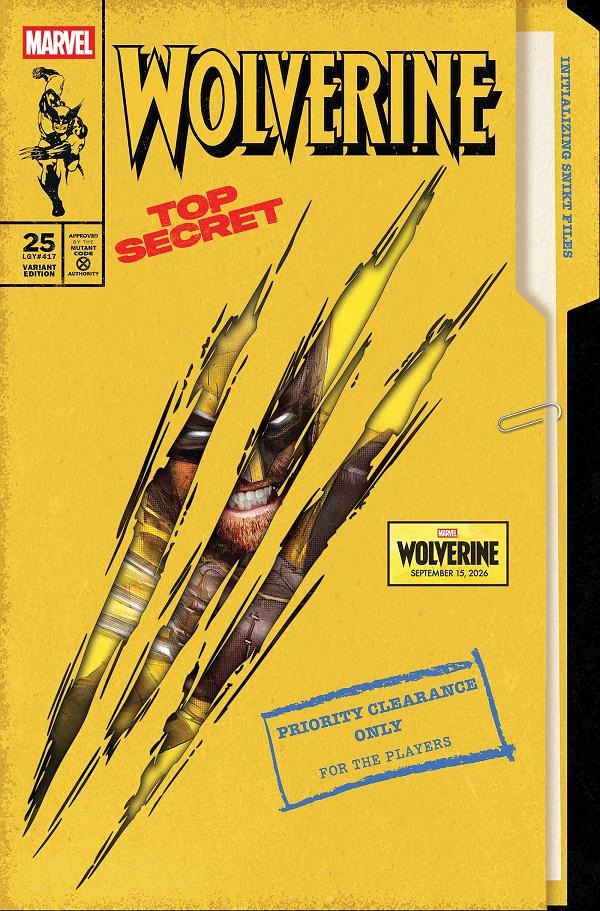 Wolverine #25 JOCK WOLVERINE GAME VARIANT cover