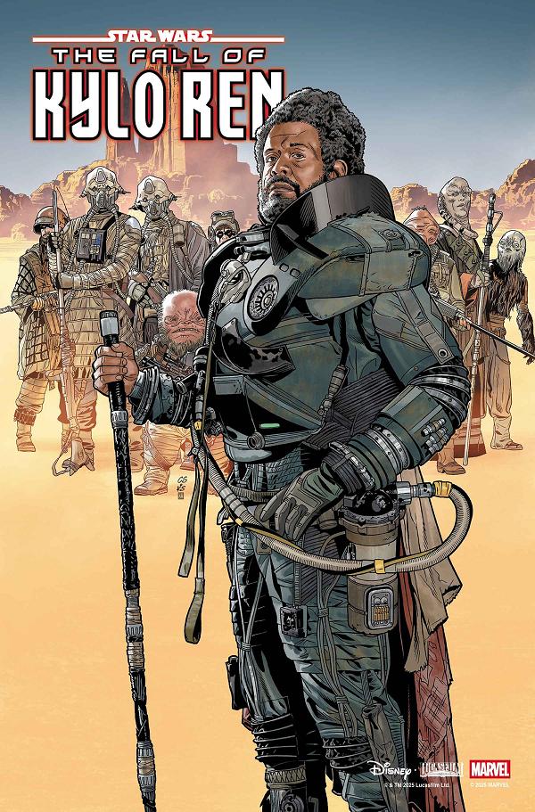 Star Wars: The Fall Of Kylo Ren #1 CHRIS SPROUSE ROGUE ONE 10TH ANNIVERSARY VARIANT cover