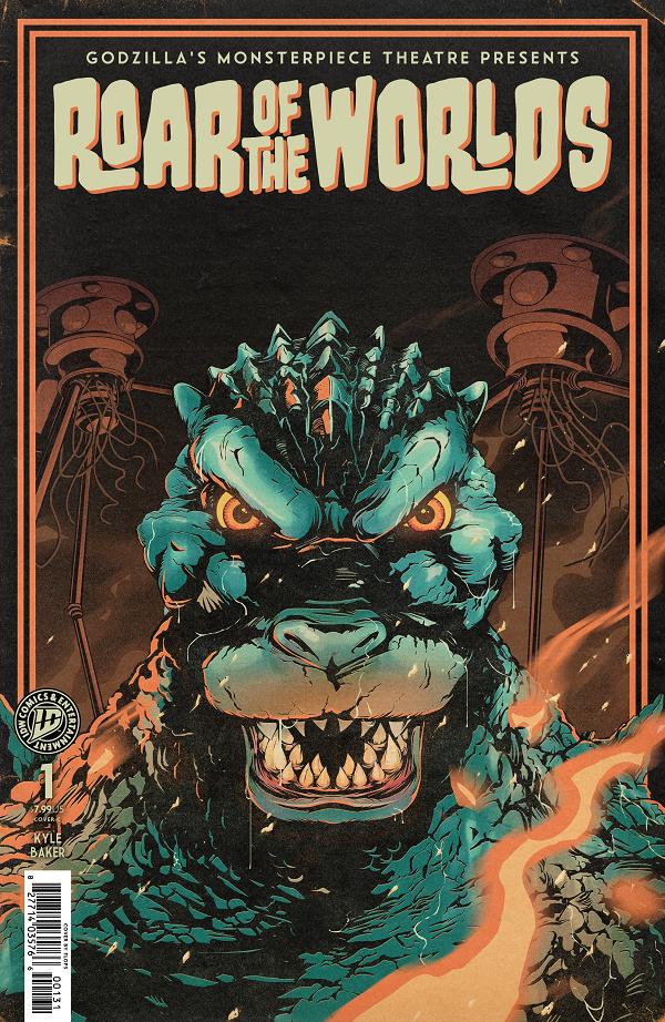Godzilla's Monsterpiece Theatre Presents: Roar Of The Worlds Cover A (Scioli) #1 variant cover