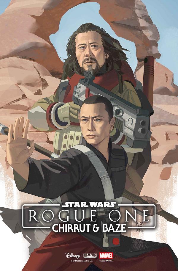 Star Wars: Rogue One - Chirrut & Baze #1 variant cover by Aka