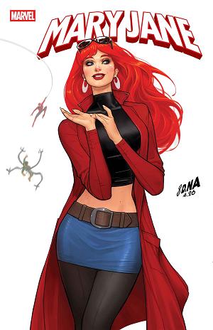 Mary Jane: Face It, Tiger #1 DAVID NAKAYAMA VARIANT cover