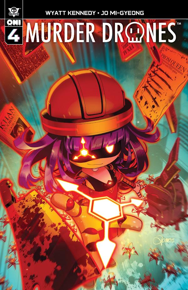 Murder Drones #4 CVR A ALESSIO ZONNO cover