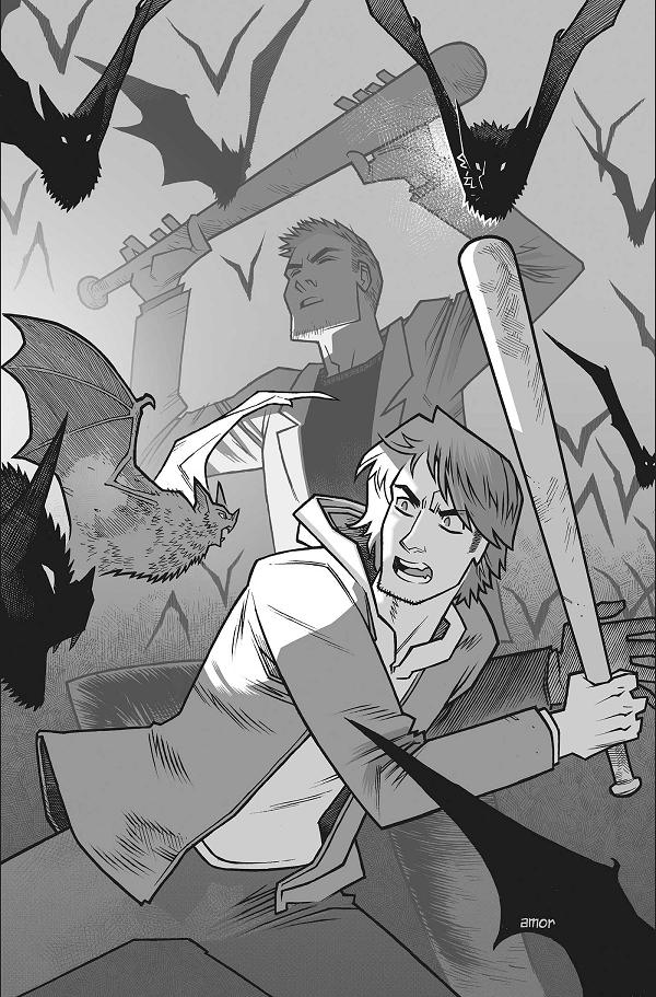 Supernatural #8 cover by John Amor