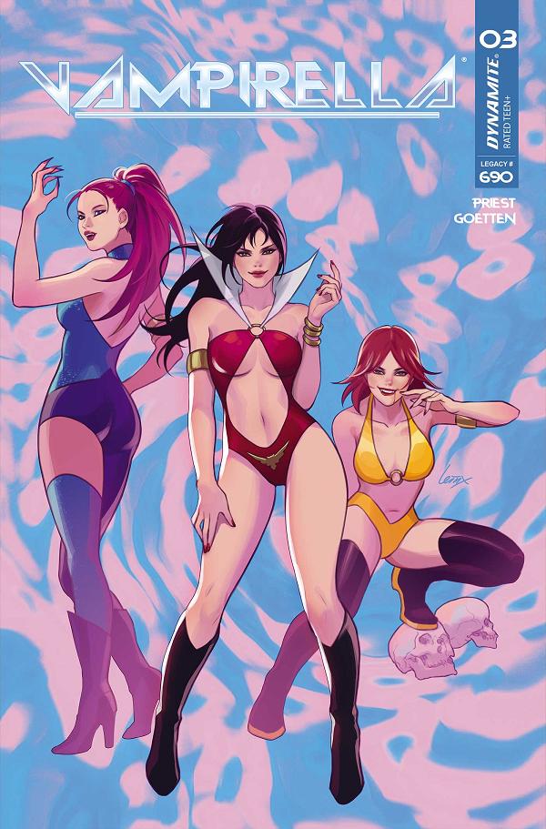Vampirella (2026) #3 CVR M CVR M LEIRIX LI K-POP HOMAGE cover