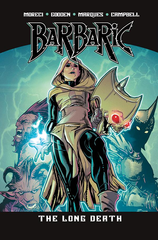 Barbaric TP Vol 5 The Long Death  cover by Nathan Gooden