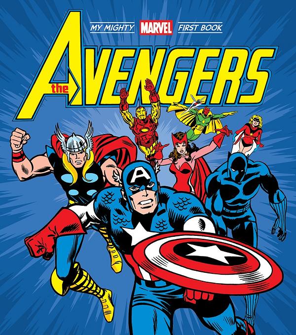 Avengers My Mighty Marvel First Book HC cover by George Perez