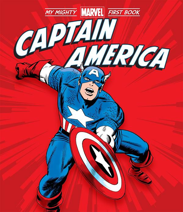 Captain America My Mighty Marvel First Book HC cover by Jack Kirby